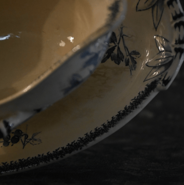 Saucière Ancienne U&Cie SARREGUEMINES 
