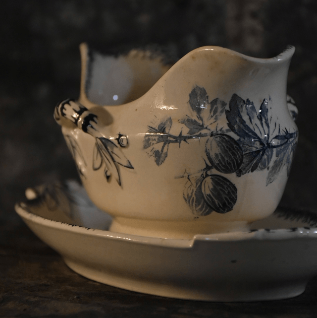 Saucière Ancienne U&Cie SARREGUEMINES 