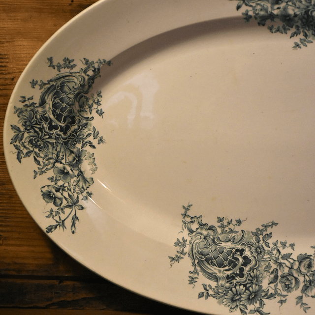 Grand plat ovale 