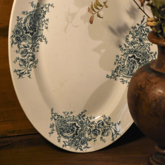 Grand plat ovale 